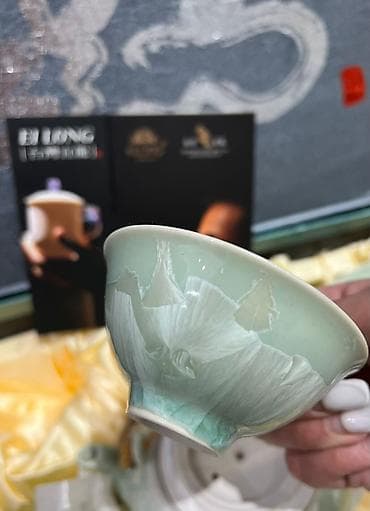 hacar naboru: Çay dəsti, Keramika — 4