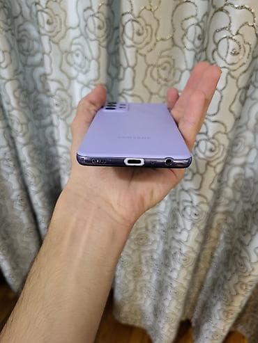 galaxy tab a8: Samsung Galaxy A52, rəng - Bənövşəyi, Sensor — 5