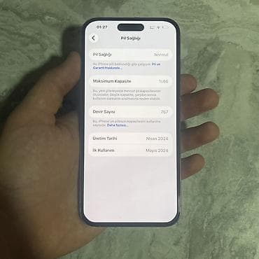 mini playstation: IPhone 15 Pro Max, 512 GB, Natural Titanium, Simsiz şarj — 7