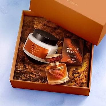 ev etirleri: Amber Elixir parfùm dest Oriflame — 1