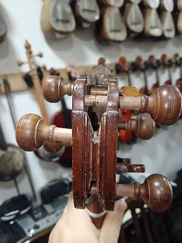 tar instrument: Antikvar Mamas Tarı okean sədəfilə bəzədilmiş — 4