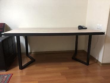 taxt demir: Kompüter masası, Açılmayan, Laminat, Dördbucaq masa — 4