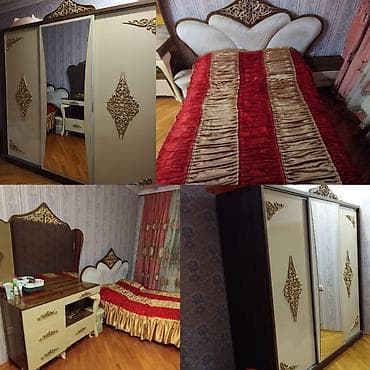 İkinəfərlik çarpayı, Dolab, Termo, 2 tumba, İşlənmiş