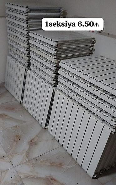 Seksiyalı Radiator Alüminium, Kredit yoxdur