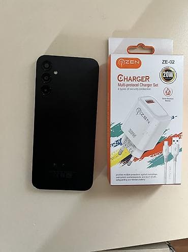 planşet satılır: Samsung Galaxy A14, 64 GB, rəng - Qara, Barmaq izi, Face ID — 5