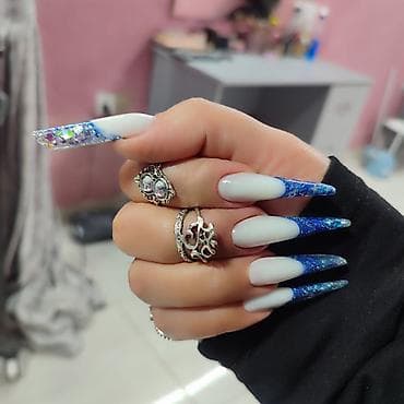 Sifarişlə əl işləri: Manikür və dırnaq dizaynı xidməti - Gel lak, uzadılma və forma — 1