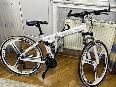 Dağ velosipedləri: Mercedes-Benz qatlanan velosiped - Çərçivə: Alüminium, qatlanan — 4