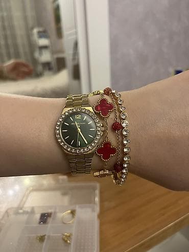 anti pas: Qol saatı, Michael Kors, rəng - Qızılı — 2