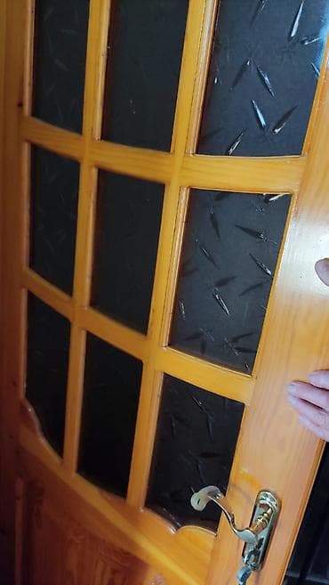 2107 qapi: İşlənmiş Otaq qapısı 80x200 sm Zamok ilə, Ünvandan götürmə — 3