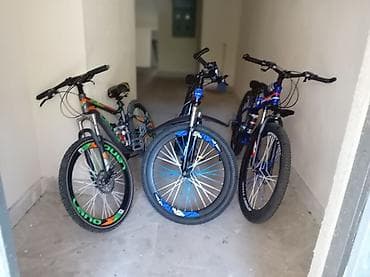 velosiped kameri: Dağ velosipedləri – 3 ədəd Xüsusiyyətlər: - Tip: Dağ/MTB velosipedi - — 1