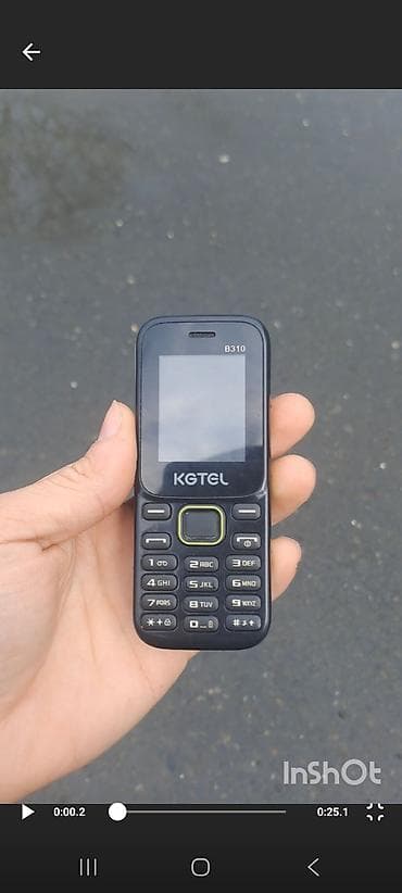 lga 1155 cpu: KGTEL B310 düyməli mobil telefon - Kompakt korpus, rahat fiziki — 1