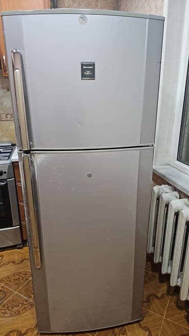 Blenderlər: İşlənmiş 2 qapılı Sharp Soyuducu Satılır, rəng - Gümüşü — 1