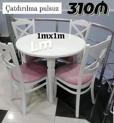 ♻️Göz oxşayan masa dəsti 💫 _*YENİDİR💫*_ ♻️Qiymət : *310 azn* ♻️Masa