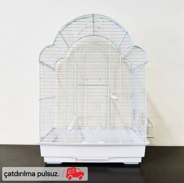 popuqay qefesi: Tutuquşu qəfəsi (papuqay qəfəsi). Korella, nerazlucnik, fişer — 3