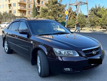 nolyeddi sekilleri yukle: Hyundai Sonata: 2.4 l | 2007 il Sedan — 6