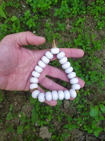 ucuz bijuteriyalar: Material və qiymət müxtəlifdir. - Material: tünd qəhvəyi təbii — 9