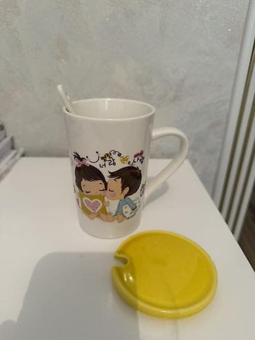 Fincanlar, rəng - Ağ, Keramika, 1 əd