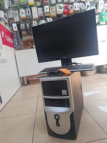 dvd camera: Stolüstü Kompüter Dəsti Komponentlər: - Monitor: Fujitsu Siemens 22" — 2