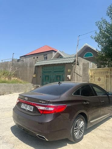 Продажа авто: Hyundai Grandeur sedan - Rəng: tünd qəhvəyi/metalik - Kuzov: 4 qapılı — 10