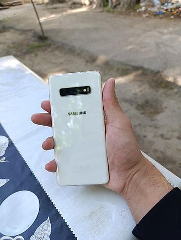 Samsung Galaxy S10 Plus, 1 TB, rəng - Ağ, Barmaq izi