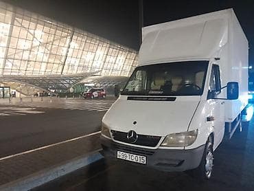 Yükdaşıma xidməti – Mercedes Sprinter yük maşını - Bağlı furqon tipli