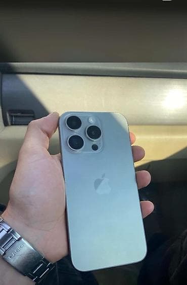 iphone 5 plus: IPhone 15 Pro, 128 GB, Gümüşü, Face ID — 2