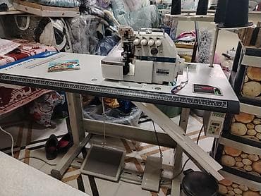 kantak kom: Tikiş maşını Yeni,Overlok, 4 saplı — 2