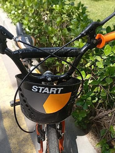 Uşaq velosipedi – START Kids Bike - Rəng: qara-narıncı - Çərçivə — 3