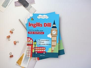 Məhsul: “İngilis Dili – 3-4-5-ci siniflər üçün Test Toplusu” (Bakı