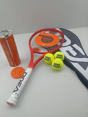 Другое для спорта и отдыха: ODEA tennis dəsti Komplekt: - ODEA tennis raketi (qırmızı gövdə, ağ — 3