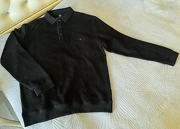 yeni sezon kurtkalar: Polo köynək, 3XL, rəng - Qara — 1