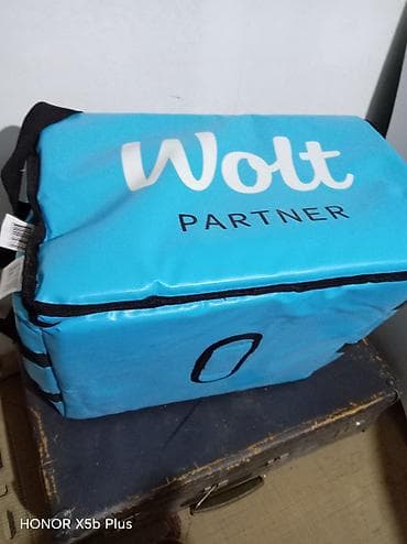 wolt курьер: Wolt catdırılma çantası yenidir istəyən ünvandan götürsün — 1