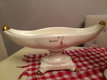 Süni güllər: Vaza dəsti, Keramika — 3