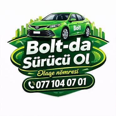 Taksi sürücüsü tələb olunur, Şəxsi nəqliyyat vasitəsi ilə, İşəmuzd ödəniş