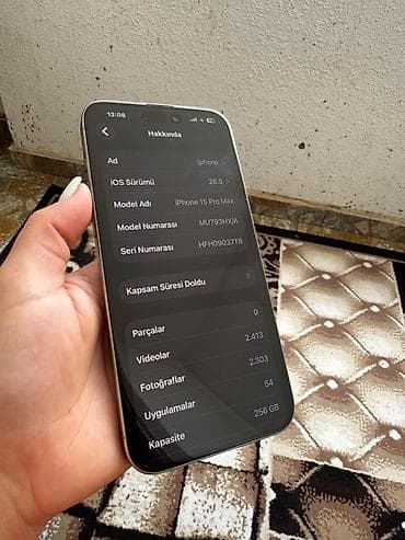 iphone 6s platasi: IPhone 15 Pro Max, 256 GB, Face ID — 8