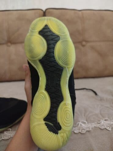 asic: Məhsul: Asics Gladiator güləş ayaqqabıları - Rəng: qara/neon-sarı — 3