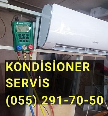 Təmir, Split kondisionerlər, Təmizləmə, Zəmanətlə, Pulsuz diaqnostika