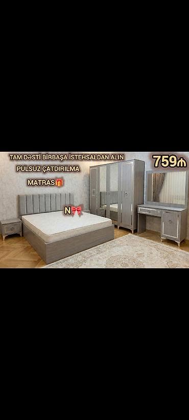 Satılır: *Birbaşa istehsalçıdan yataq dəsti* Qeyd:*Dəst yenidir*