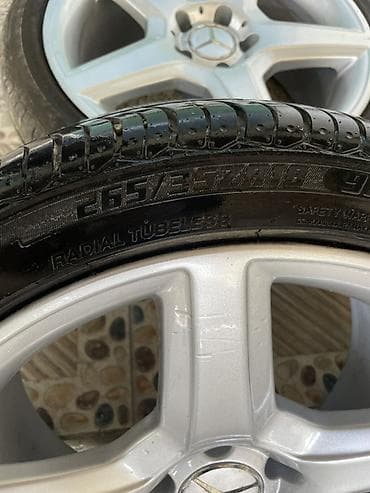 mercedes rolu satilir: Məhsul: Mercedes-Benz üçün orijinal AMG disklər və şinlər komplekti - — 6
