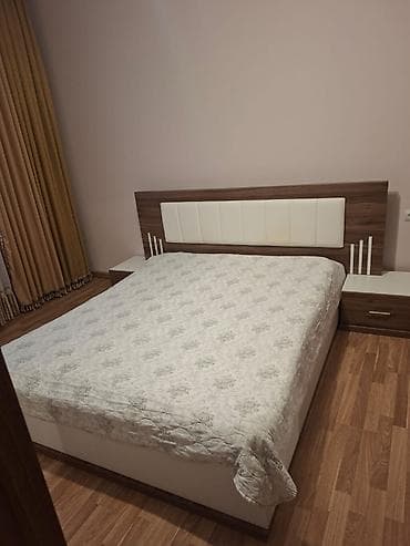 lepe: Yataq otağı mebel dəsti Tərkib: - 4 qapılı qarderob – mərkəzdə tam — 1