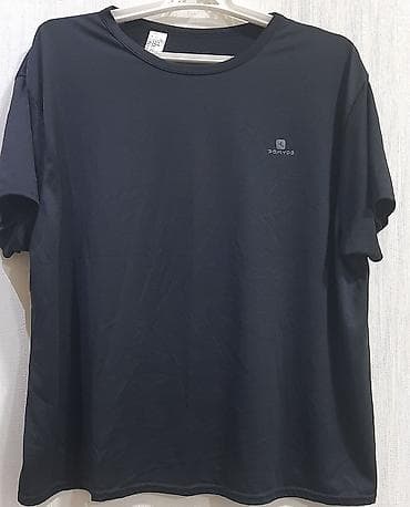 Futbolka, Decathlon, 3XL, rəng - Qara