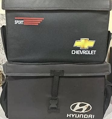 vaz 2107 tuning: Avtomobil baqajı üçün təşkilatçı çanta - Marka loqolu modellər — 3