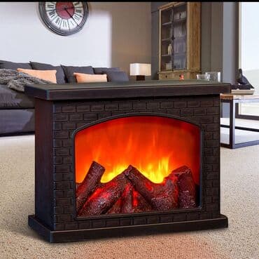 işıq led: LED Fireplace Lantern – dekorativ elektrikli şömine lampası - — 2