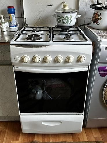 panel cit: Qaz plitəsi və soba kombinə - 4 gözlü qaz paneli: 1 böyük, 2 orta, 1 — 3