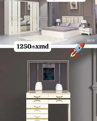 masa dəsdi: İkinəfərlik çarpayı — 1