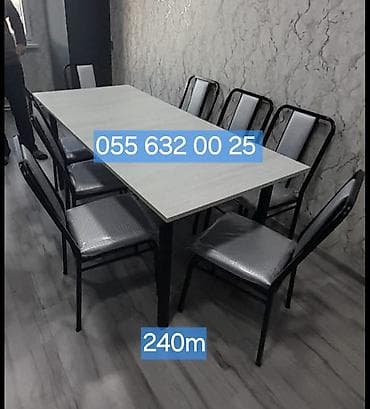 ag masa: Kompüter masası, Yeni, Açılmayan, MDF, Dördbucaq masa — 2