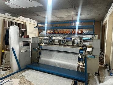 ventil: Kapitone tikiş maşını – sənaye tipli çoxiynəli quilt (kapitone) makina — 3