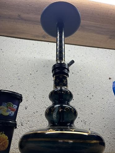 Toy paltarları və aksesuarları: Nargilə qurğusu – qara rəngdə, qızılı naxışlarla - Material: qalın — 1