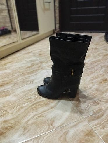 Tuflilər: Ölçü: 36, rəng - Qara, İşlənmiş — 7