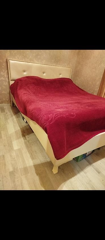 İkinəfərlik çarpayı, Matras ilə, Siyirməsiz
